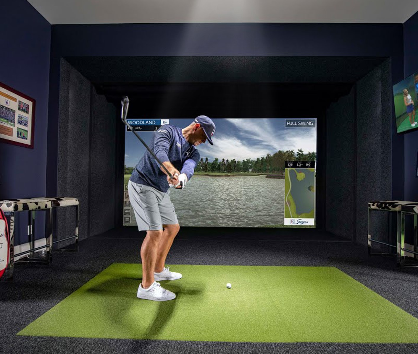 Best Projectors for use with a OptiShot Golf Simulator BenQ US